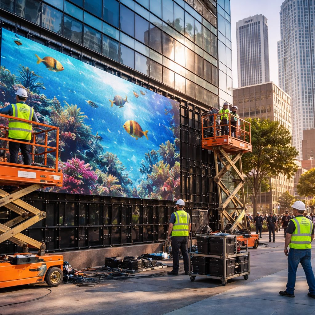 Proyecto LCD Wall OPSCREEN